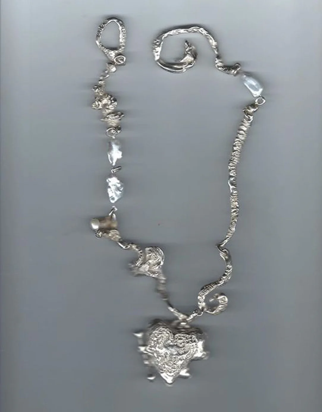 Mivra silver necklace