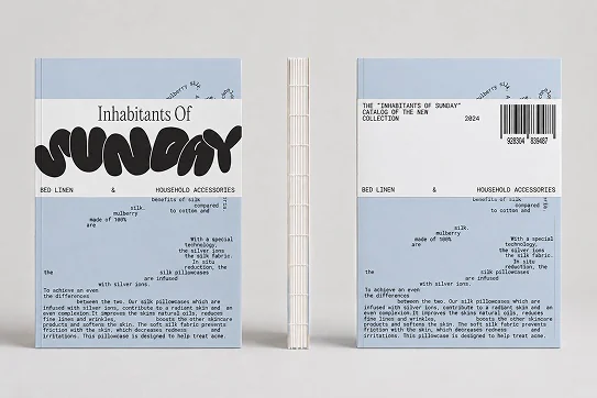 Catalogue covers and spine