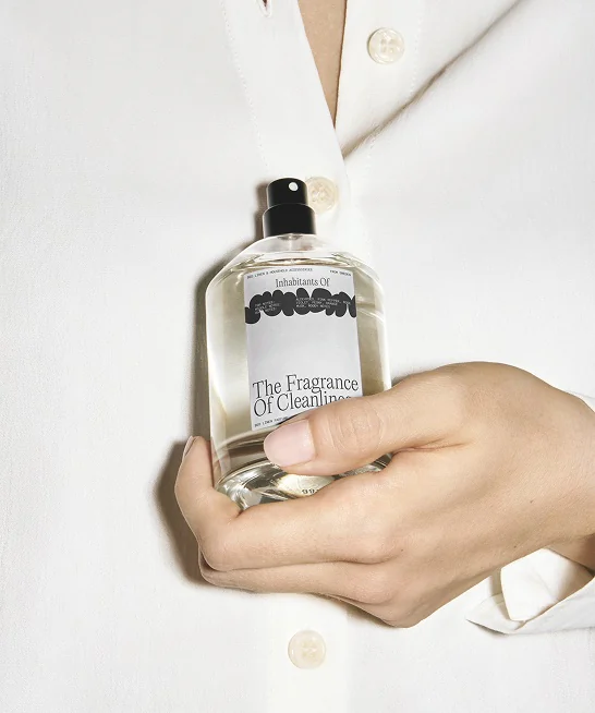 The Fragrance of Cleanliness perfume bottle